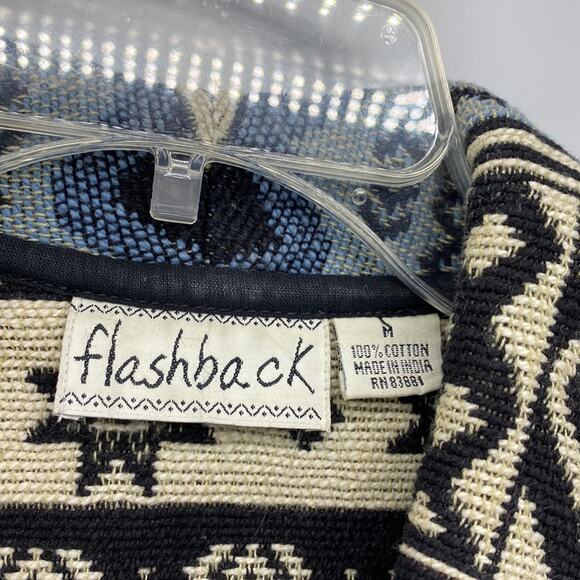 VINTAGE TAPESTRY BOLERO southwestern western Gypsy bohemian jacket sz M NFR - Picture 3 of 7